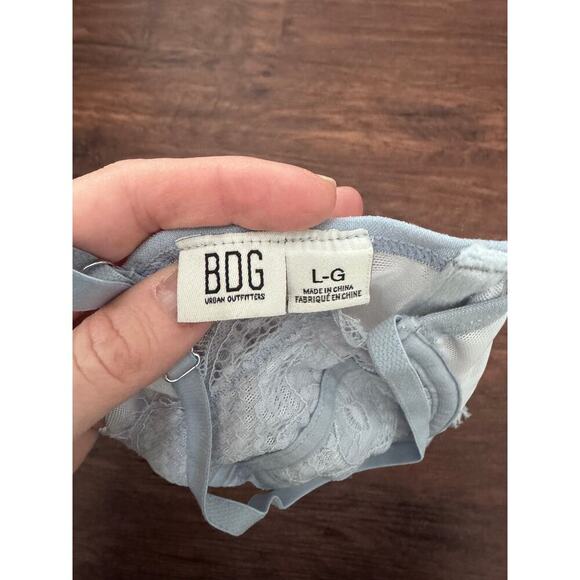 Urban Outfitters Blue Lace Corset - Picture 2 of 3